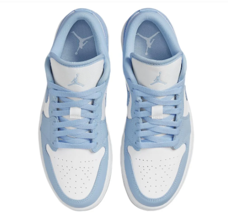Air Jordan 1 Low Women's 'Ice Blue' | Frostline Rhythm DC0774-141