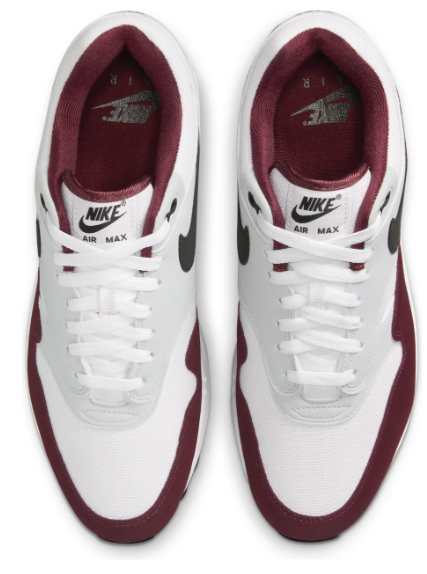 Nike Air Max 1 Dark Team Red | Burgundy Route