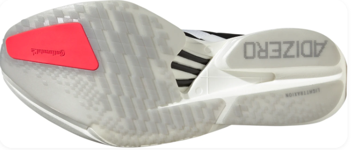 adidas Adizero Adios Pro 4 Men's White Running Shoes | Horizon Pursuit
