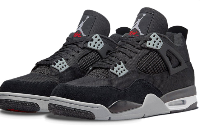 Air Jordan 4 Retro SE 'Black Canvas' | Monochrome Manuscript