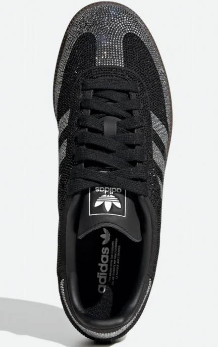adidas Samba OG Women's 'Black Silver' Rhinestone | Nocturne Spark