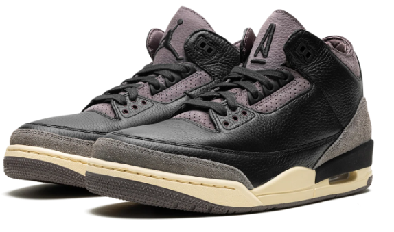 Air Jordan 3 x A Ma Maniére WMNS Black | Noir Perspective