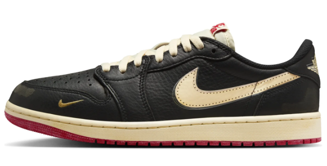 Air Jordan 1 Retro Low OG x Nigel Sylvester 'Nitro' IB8958-001 | Unscripted Momentum