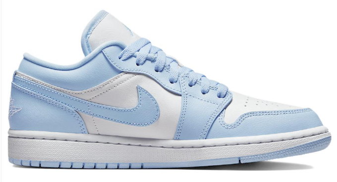 Air Jordan 1 Low Women's 'Ice Blue' | Frostline Rhythm DC0774-141