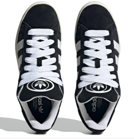 adidas Campus 00s 'Black / White / Gum' | Contrast, Warmed Up