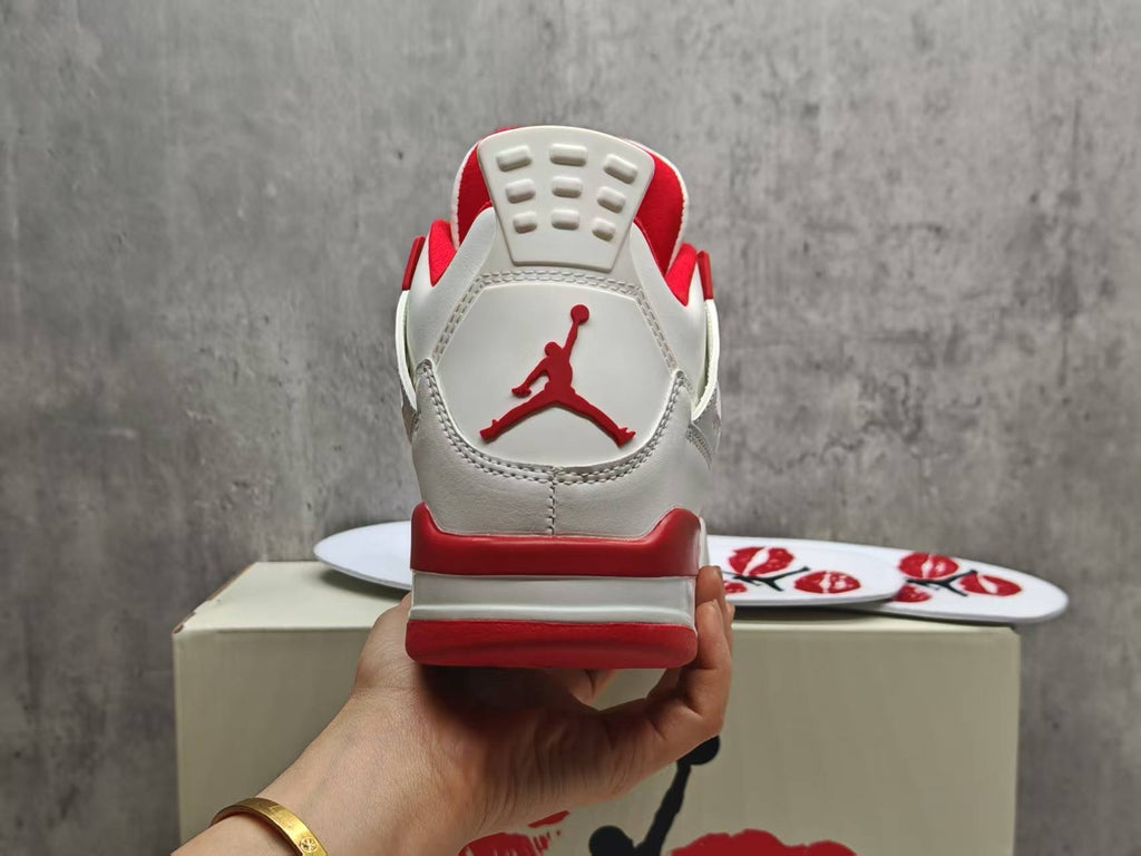 Air Jordan 4 Retro Valentine's Day Sierra Red | Love Letter Edit