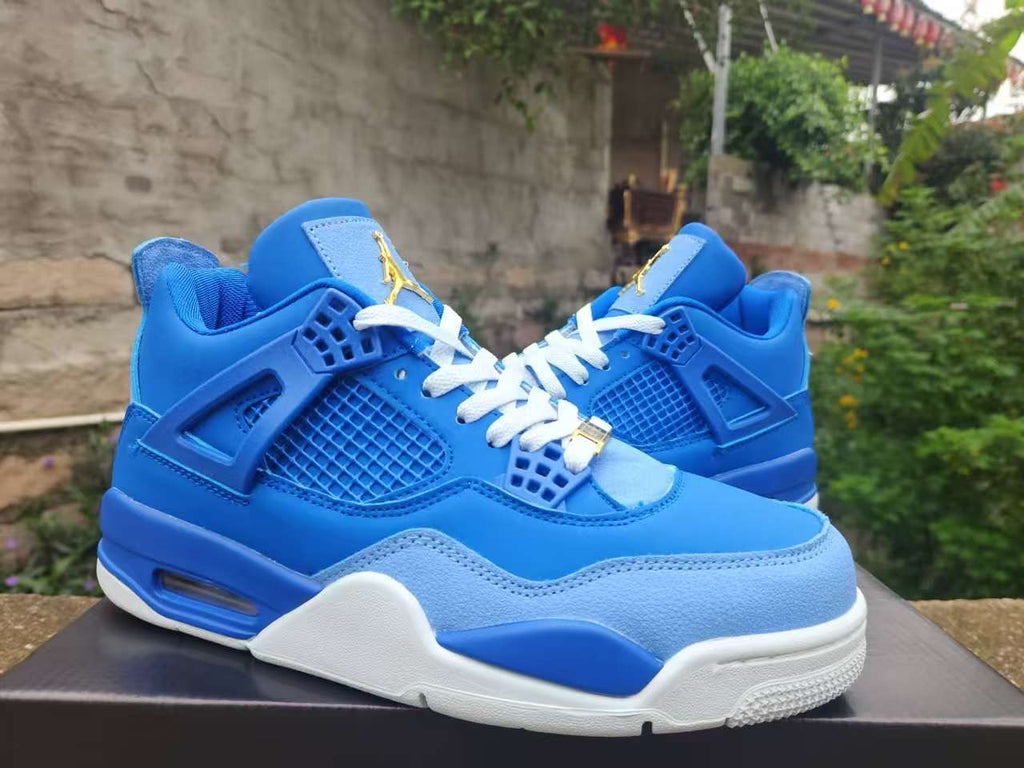 Air Jordan 4 Retro Royal Blue / Gold | Gilded Current