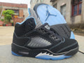Air Jordan 5 Black / University Blue | Blue Hour Balance