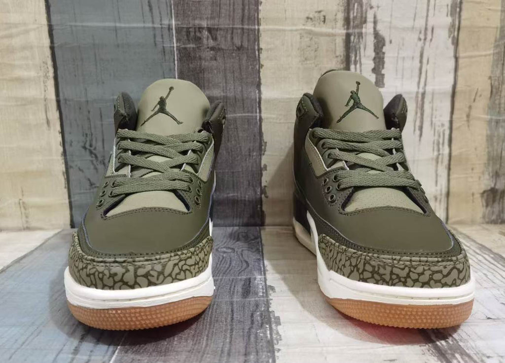 Air Jordan 3 Retro Men's Medium Olive | Canopy Contrast