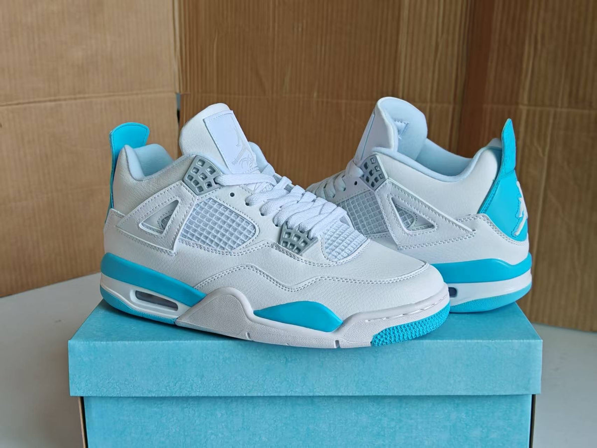 Air Jordan 4 Retro Aluminum Men's & Women's | Glacial Postcard