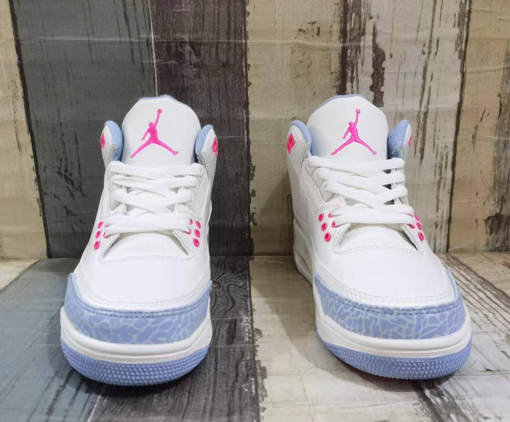 Air Jordan 3 Retro Men's Off-White/Pink/Red | Rose Signal