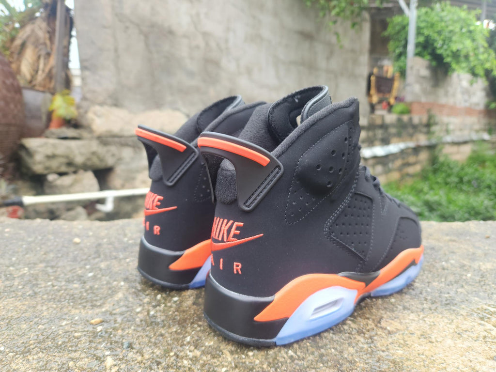 Air Jordan 6 Retro “Shattered Backboard” Black / Orange | Ember Interval