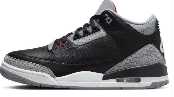 Air Jordan 3 OG 'Black Cement' (2024) DN3707-010 | Foundation Archive