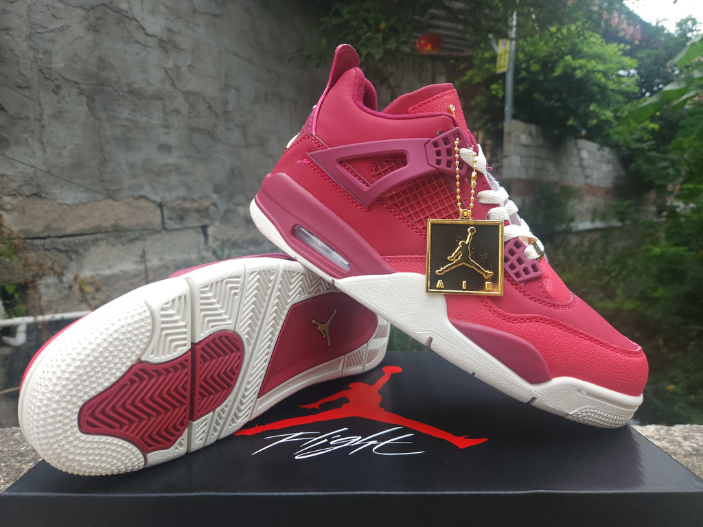 Air Jordan 4 Retro Red / Purple / Gold | Prism Cadence