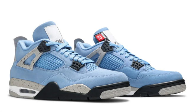 Jordan 4 Retro 'University Blue' | Azure Freehand