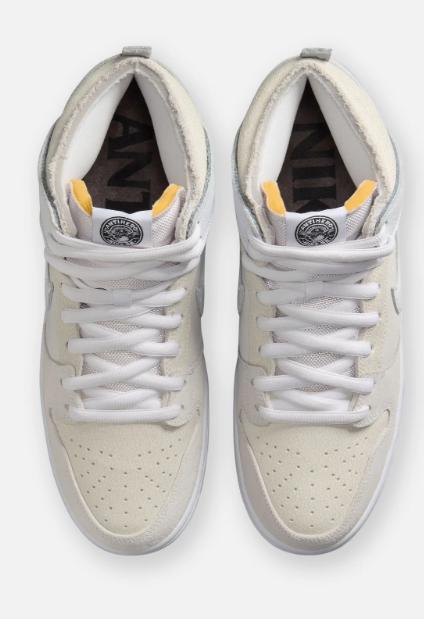 Nike SB x Anti-Hero Dunk High – White/Black, Monochrome Attitude