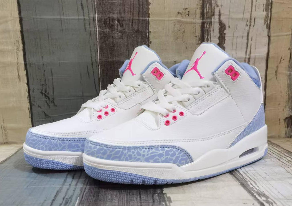 Air Jordan 3 Retro Men's Off-White/Pink/Red | Rose Signal