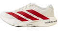 adidas Adizero EVO SL 'White Red' JS1182 | Scarlet Circuit
