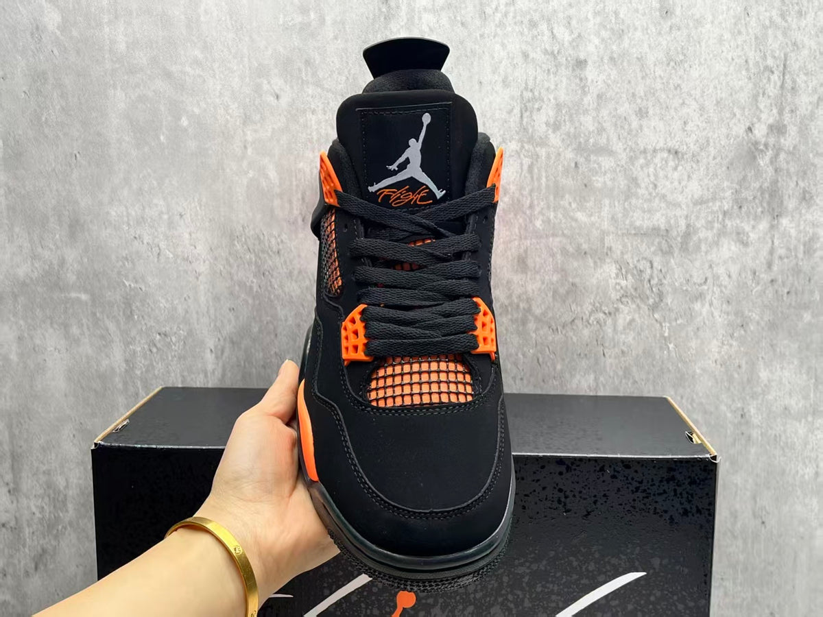 Air Jordan 4 Orange Thunder | Ember Frequency