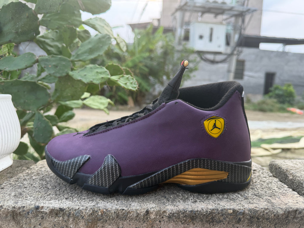 Air Jordan 14 Purple/Black | Violet Nocturne