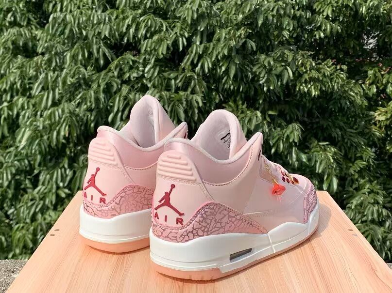 Air Jordan 3 Retro Pink Regular Batch | Petal Interval