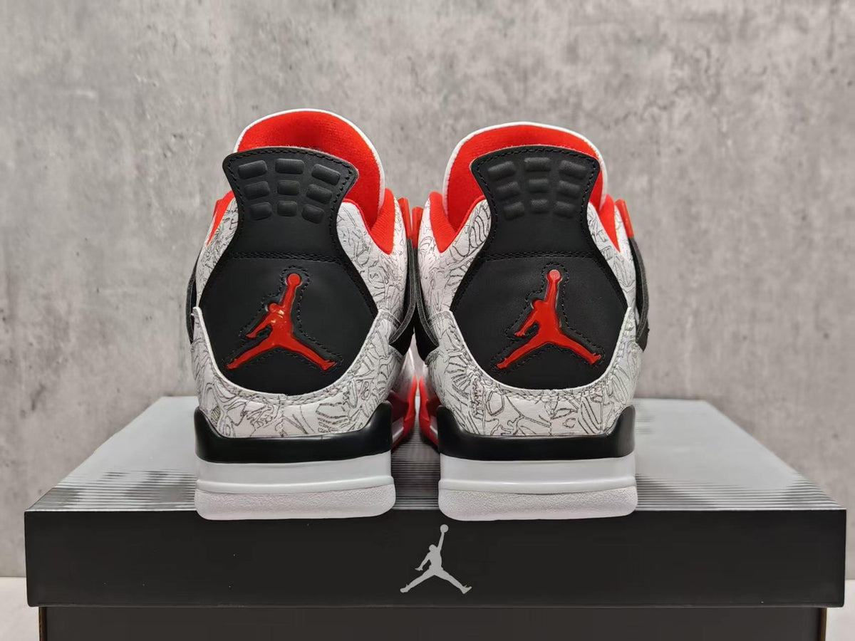 Air Jordan 4 White Laser | Prism Atelier