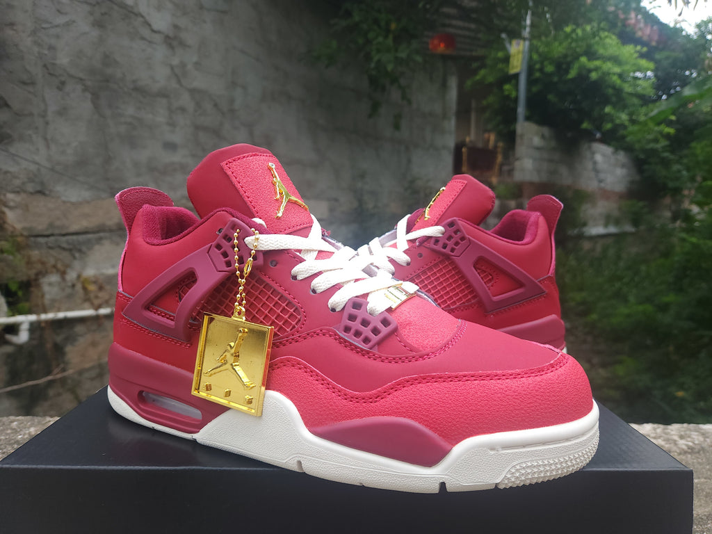 Air Jordan 4 Retro Red / Purple / Gold | Prism Cadence