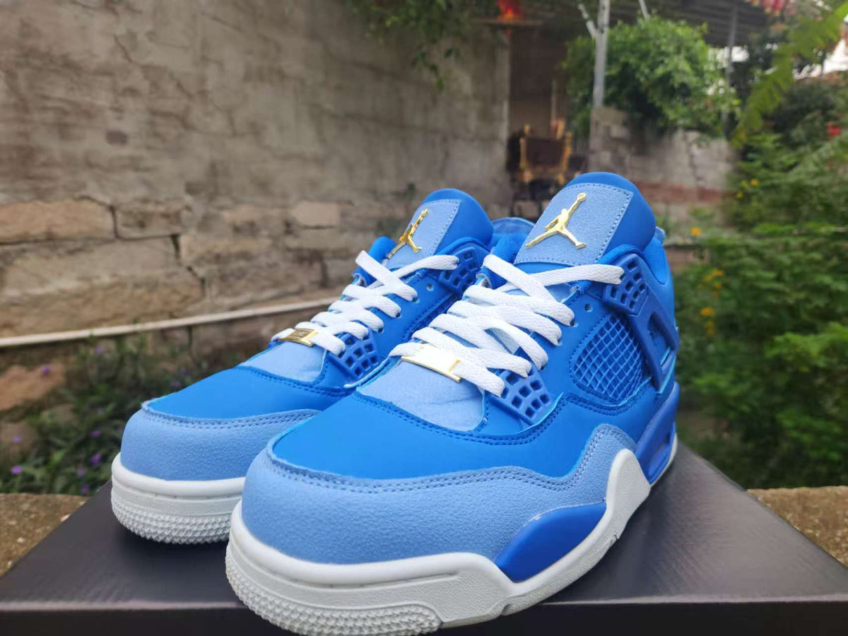 Air Jordan 4 Retro Royal Blue / Gold | Gilded Current