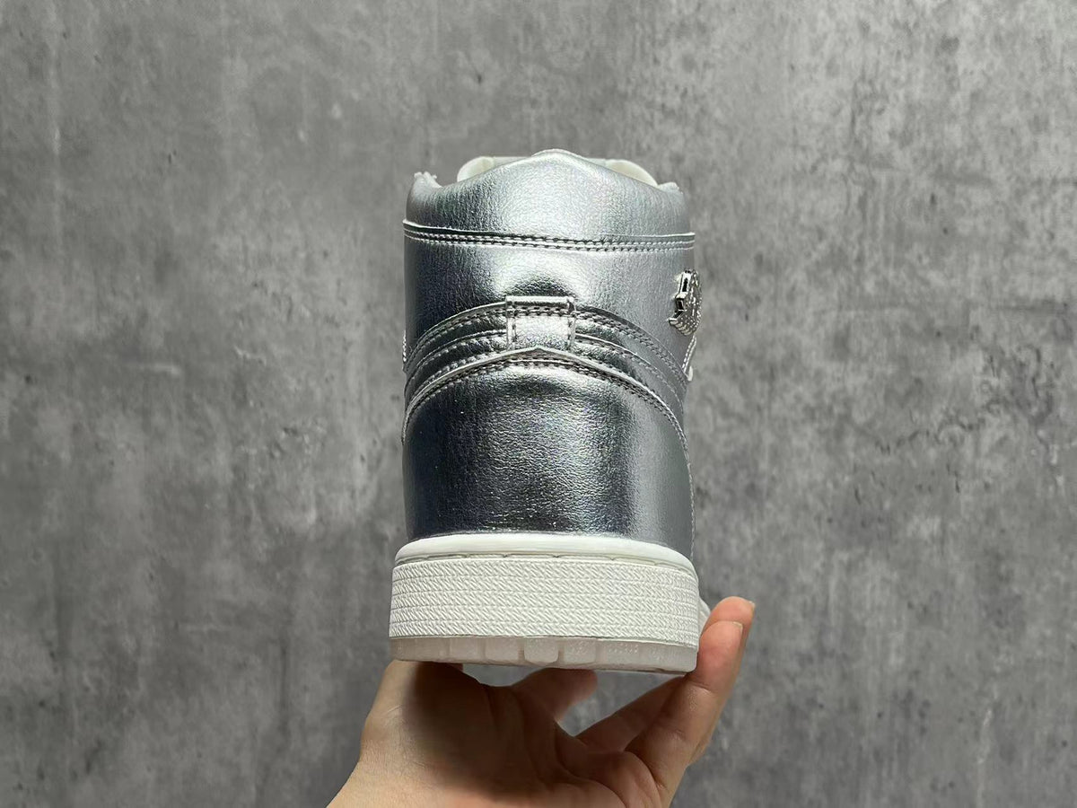 Air Jordan 1 Metallic Silver | Lunar Circuit