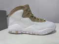 Air Jordan 10 White/Brown | Chestnut Rendezvous