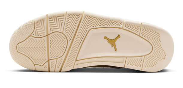 Air Jordan 4 Retro Women's 'Metallic Gold' | Gilded Chapter AQ9129-170