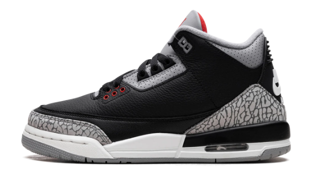 Air Jordan 3 GS 'Black Cement' DM0967 010 | Asphalt Notebook