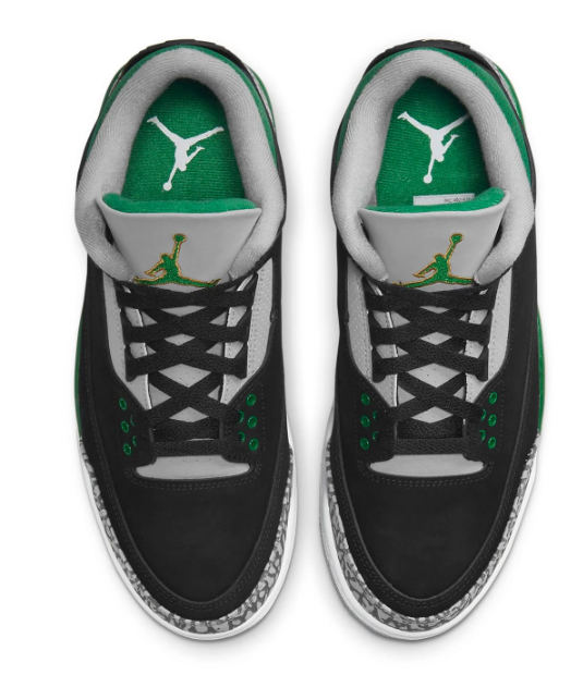 Air Jordan 3 Retro 'Pine Green' CT8532-030 | Evergreen Edit