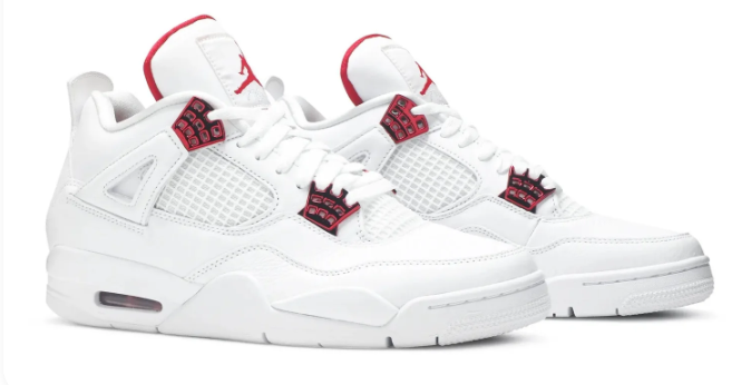 Jordan 4 Retro 'Red Metallic' | Scarlet Punctuation