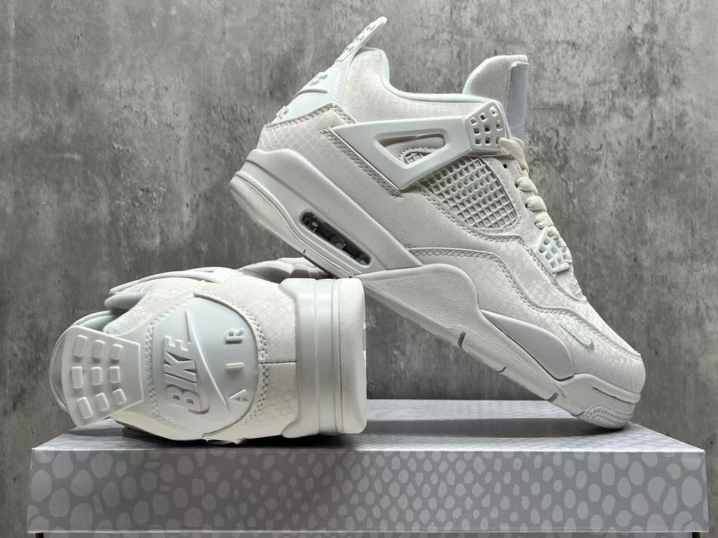 Air Jordan 4 Retro White Mamba | Monochrome Measure
