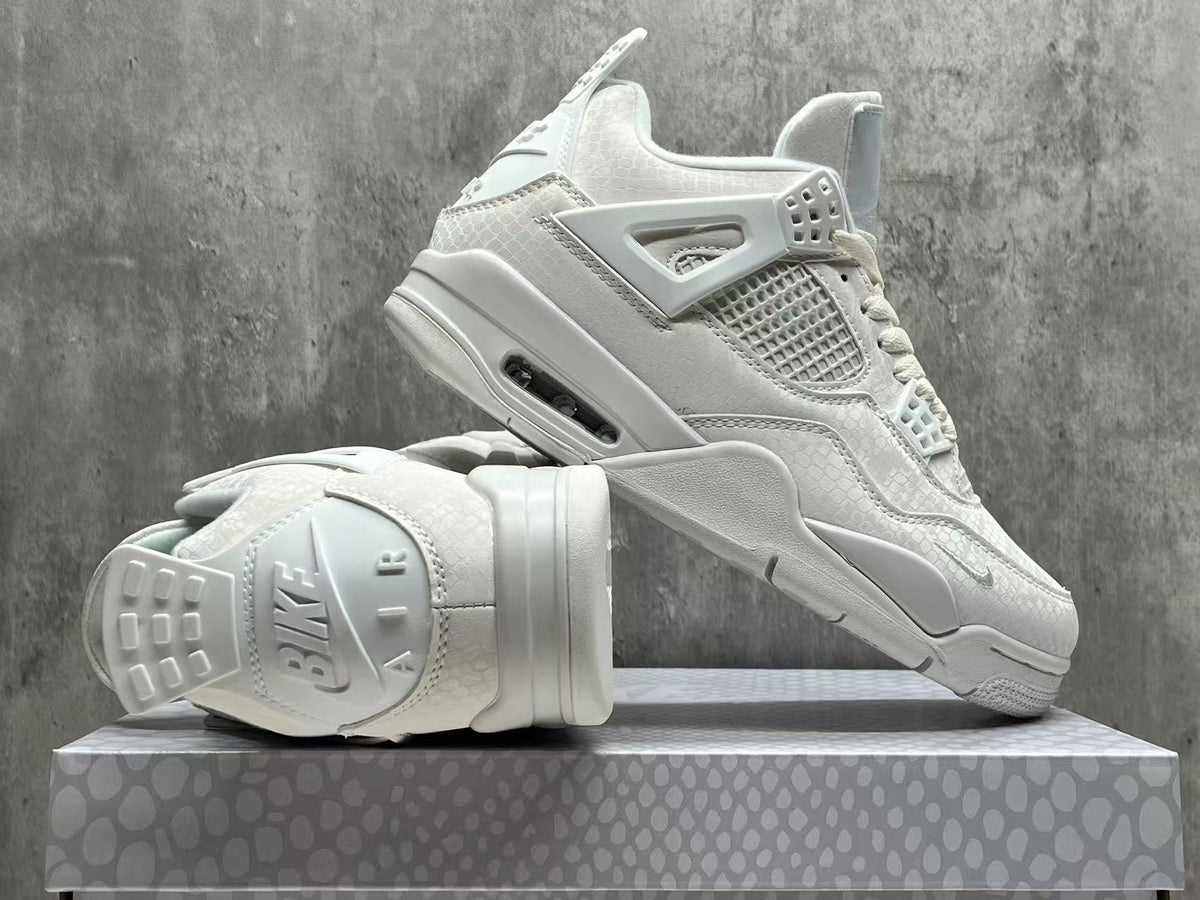 Air Jordan 4 Retro White Mamba | Monochrome Measure