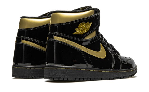 Air Jordan 1 Retro High OG 'Black Metallic Gold' 555088-032 | Afterdark Aureate