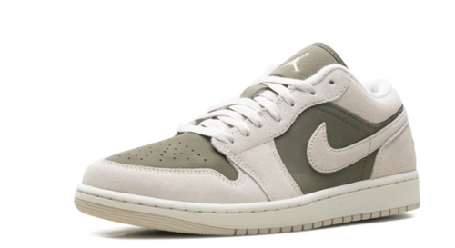 Air Jordan 1 Low SE 'Medium Olive Sail' HV4089 201 | Olive Promenade