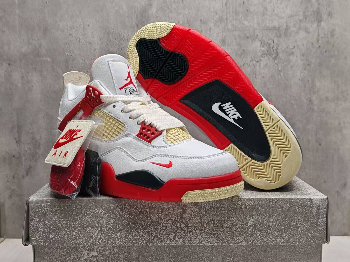 Air Jordan 4 Vermilion Red 'Collab' | Vermilion Atelier