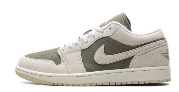Air Jordan 1 Low SE 'Medium Olive Sail' HV4089 201 | Olive Promenade