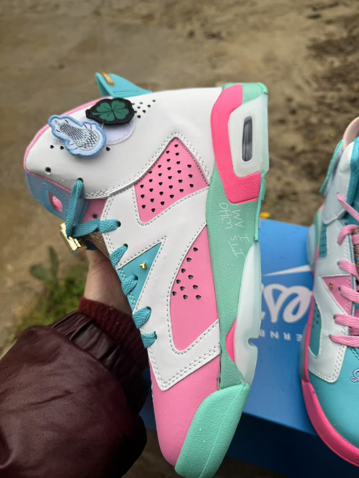 Air Jordan 6 Retro Blue / Pink | Pastel Exchange
