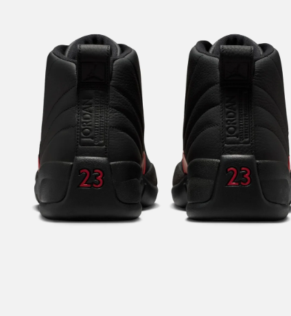 Air Jordan 12 Retro Black Varsity Red | Redline Reserve