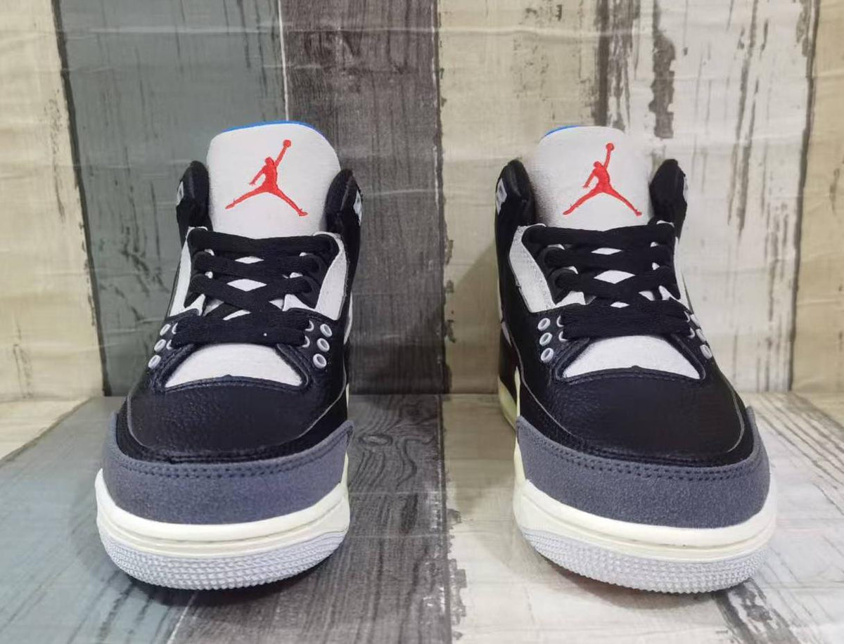 Air Jordan 3 Retro Men's Black/Blue/Red | Nightshift Spectrum