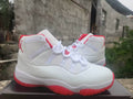 Air Jordan 11 White/Red | Crimson Interlude