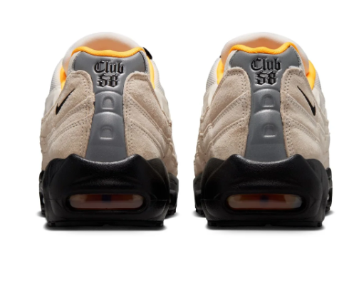 Nike SB Air Max 95 Club 58 Sail Black Laser Orange | Local Assembly