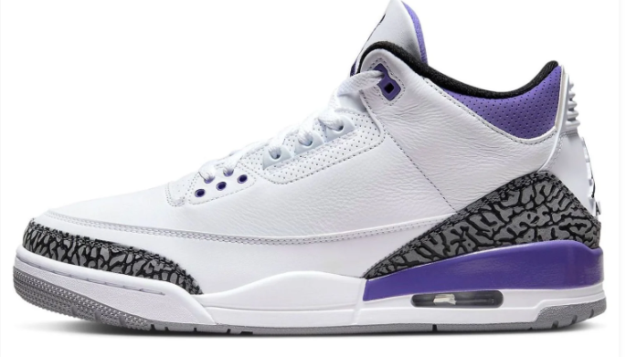 Air Jordan 3 Retro 'Dark Iris' CT8532-105 | Iris Interlude