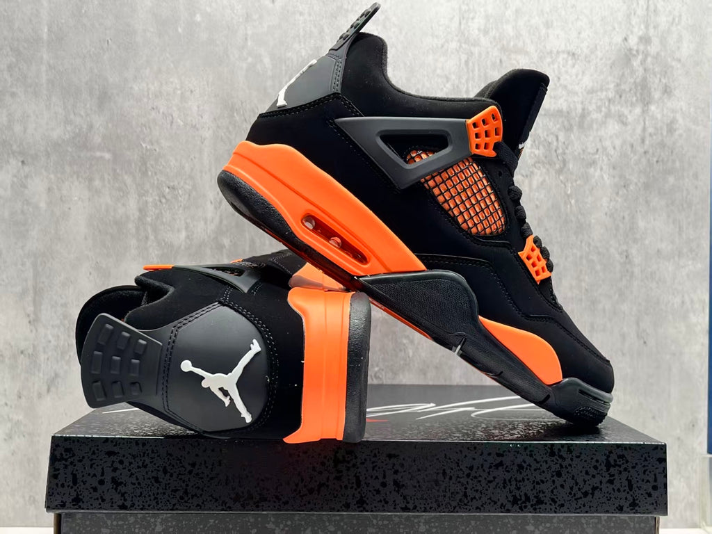 Air Jordan 4 Orange Thunder | Ember Frequency