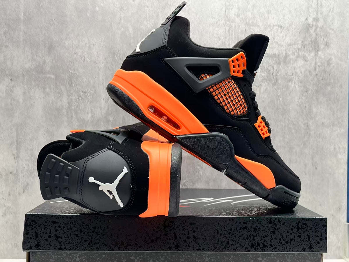 Air Jordan 4 Orange Thunder | Ember Frequency