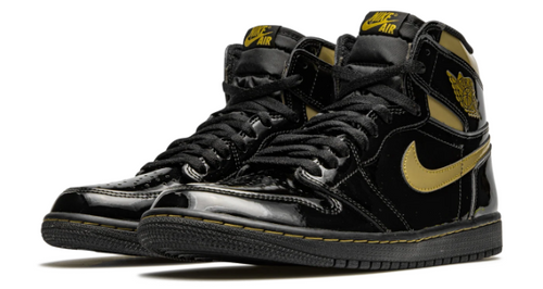 Air Jordan 1 Retro High OG 'Black Metallic Gold' 555088-032 | Afterdark Aureate