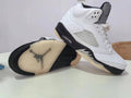 Air Jordan 5 White/Black | Chalkline Rhythm